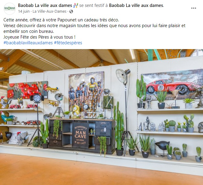 décoration-cadeaux-community-management-facebook-rédaction-post-baobab-la-ville-aux-dames