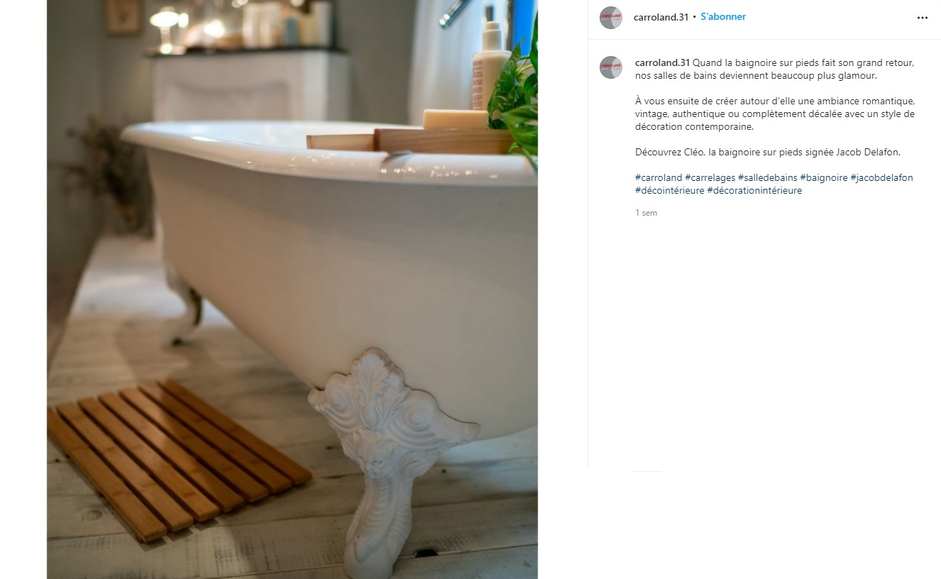 instagram-post-rédaction-programmation-salle-de-bains-baignoire-carroland-quint-fonsegrives