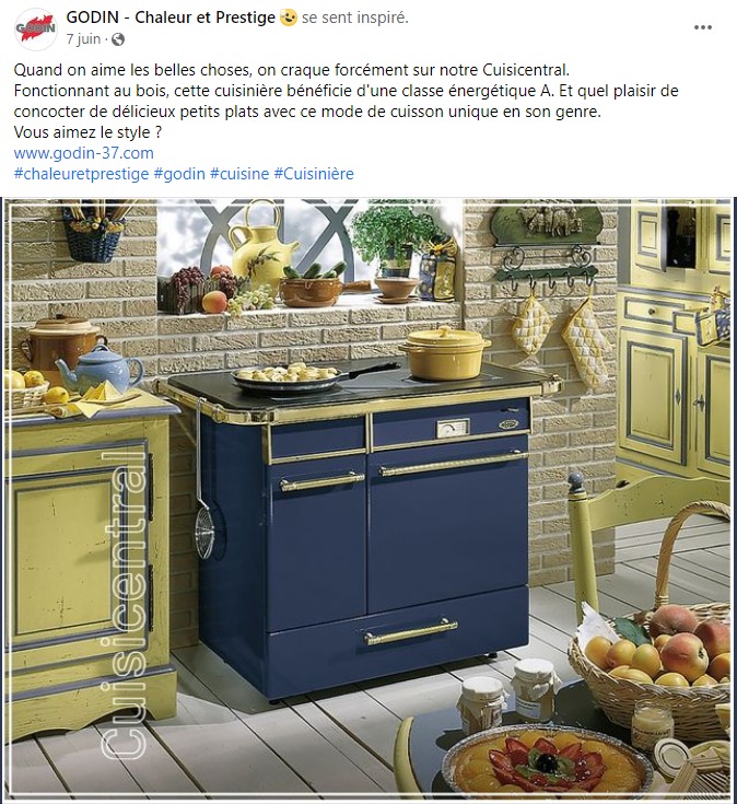 facebook-rédaction-post-cuisine-cuisinière-fonte-chaleur-et-prestige-godin-chambray-lès-tours