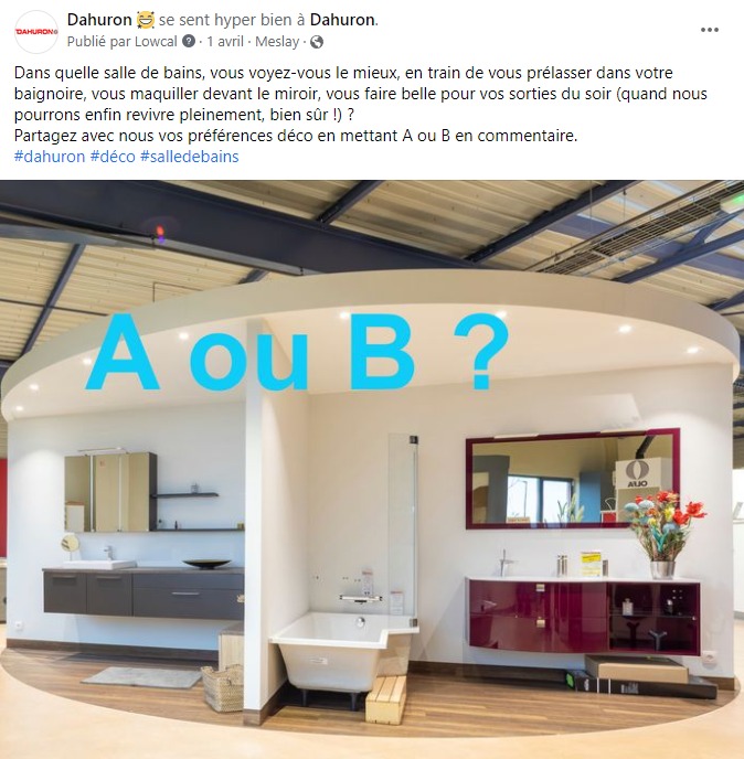facebook-rédaction-post-meubles-salle-de-bains-choix-showroom-dahuron-saint-ouen