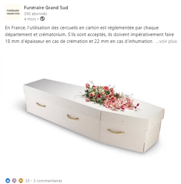 linkedin-rédaction-programmation-partage-publication-cercueil-carton-funéraire-grand-sud