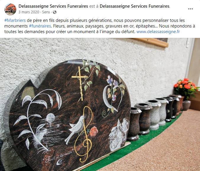 facebook-rédaction-post-urnes-plaques-delassasseigne-services-funéraires-sens