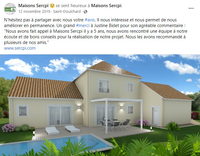 facebook-rédaction-post-architecture-architecte-construction-constructeur-maisons-sercpi-saint-doulchard