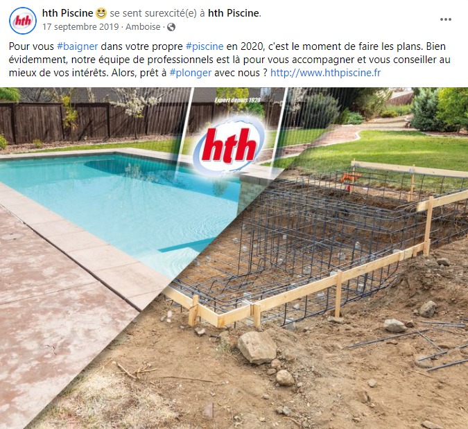 rédaction-publication-facebook-réseaux-sociaux-construction-hth-piscine-amboise